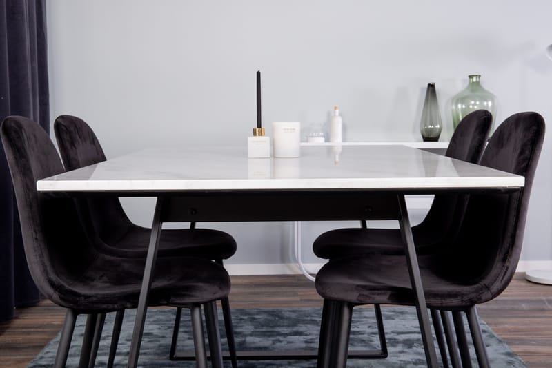 Admira Spisebordssæt med 4 Pontus køkkenstole - Møbler - Borde - Spisebordssæt