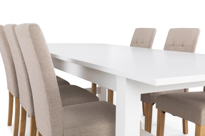 Altea Spisebordssæt med 6 stk Viktor Spisebordsstol - Spisebordssæt
