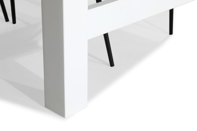 Altea Spisebordssæt Udvideligt 240 cm med 10 Perco Stole Vel - Hvid/Grøn - Spisebordssæt