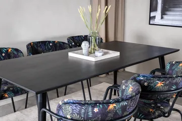 Balisa spisegruppe 180 cm + 6 stk. Arcarazo spisestole - Møbler - Borde - Spisebordssæt