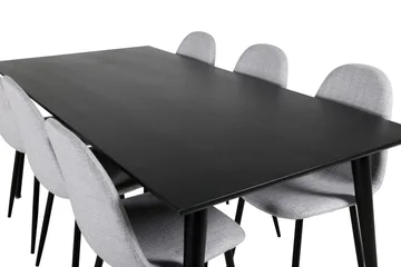 Balisa spisegruppe 180 cm + 6 stk. Ypas spisestole - Møbler - Borde - Spisebordssæt