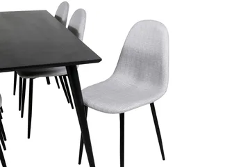 Balisa spisegruppe 180 cm + 6 stk. Ypas spisestole - Møbler - Borde - Spisebordssæt