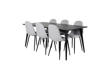 Balisa spisegruppe 180 cm + 6 stk. Ypas spisestole - Møbler - Borde - Spisebordssæt