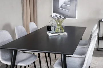 Balisa spisegruppe 180 cm + 6 stk. Ypas spisestole - Møbler - Borde - Spisebordssæt