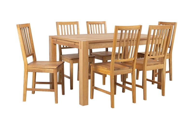 Spisebordssæt Chicago New med 6 stole - Spisebord og køkkenbord