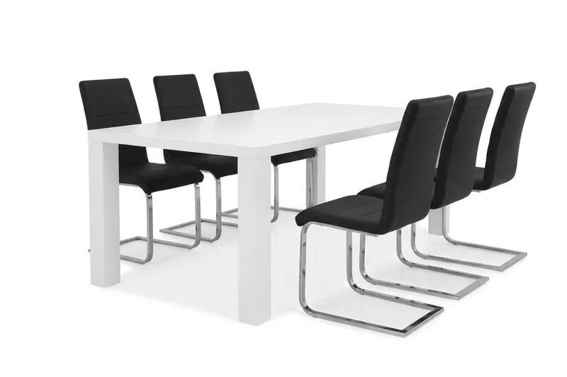 Spisebordssæt Cibus 180 cm med 4 Cibus stole