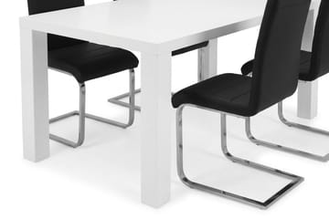 Spisebordssæt Cibus 180 cm med 4 Cibus stole - Møbler - Borde - Spisebordssæt