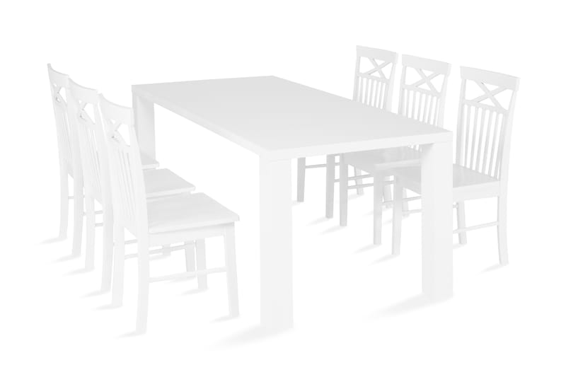 Cibus Spisebordsæt med 6 Michigan Stole - Spisebordssæt