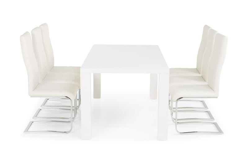 Cibus Spisebordssæt med 6 Cibus Stole - Møbler - Borde - Spisebordssæt