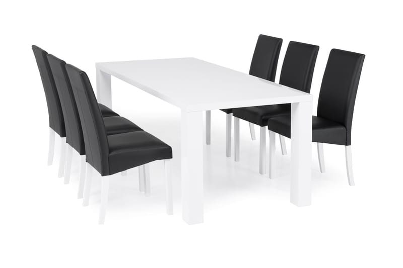 Cibus Spisebordssæt med 6 Mazzi Stole - Spisebordssæt