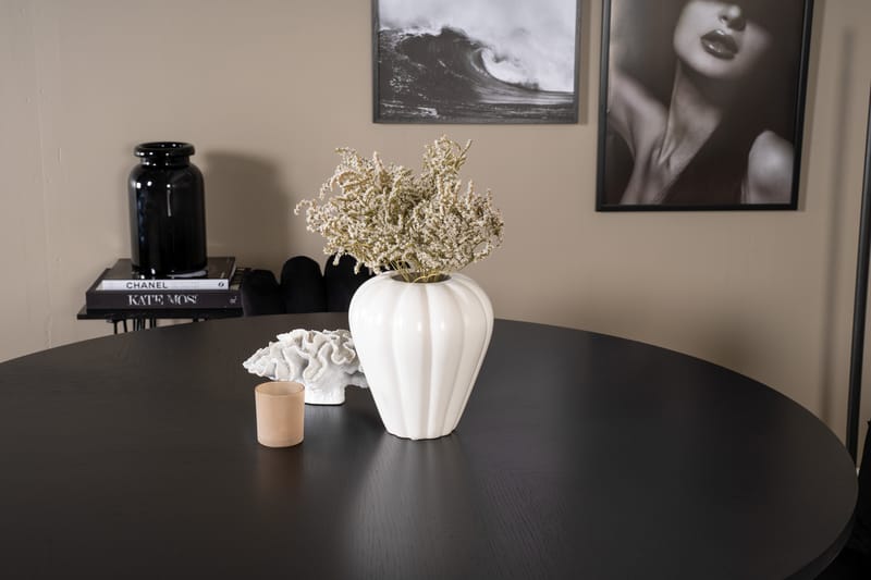 Copenhagen Spisebordssæt med 4 Limhamn Spisebordstole Sort - Furniture Fashion - Møbler - Borde - Spisebordssæt