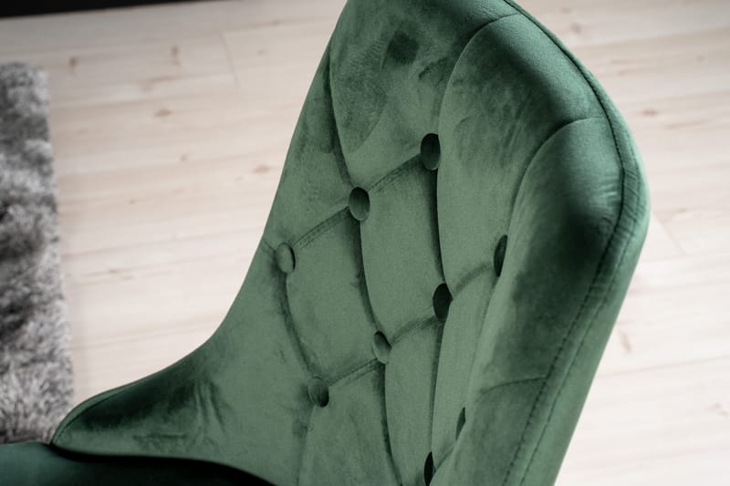 Daicy Matgrupp 180 cm + 6 st Valerie Matstolar Venture Home Brass, Black - Møbler - Borde - Spisebordssæt