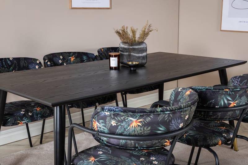 Daicy Spisebord 180 cm med 6 Arcarazo Lænestol - Møbler - Borde - Spisebordssæt