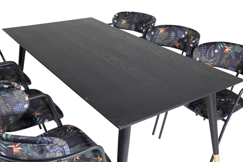 Daicy Spisebord 180 cm med 6 Arcarazo Lænestol - Møbler - Borde - Spisebordssæt
