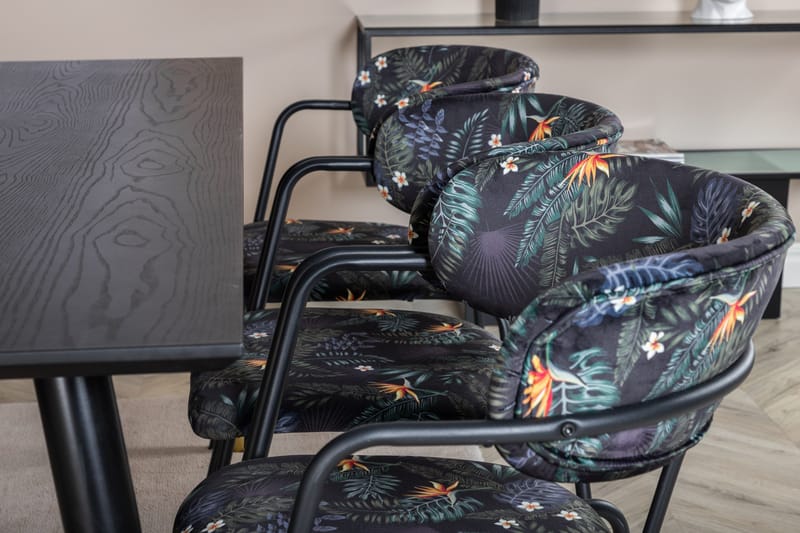 Daicy Spisebord 180 cm med 6 Arcarazo Lænestol - Møbler - Borde - Spisebordssæt