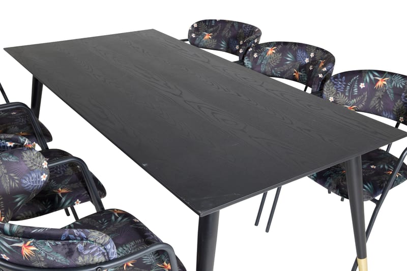 Daicy Spisebord 180 cm med 6 Arcarazo Lænestol - Møbler - Borde - Spisebordssæt