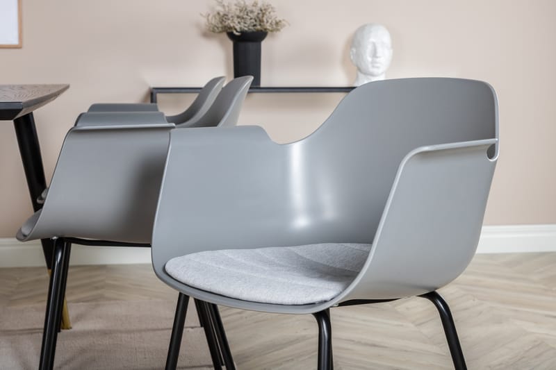 Daicy Spisebord 180 cm med 6 Libboll stole - Møbler - Borde - Spisebordssæt