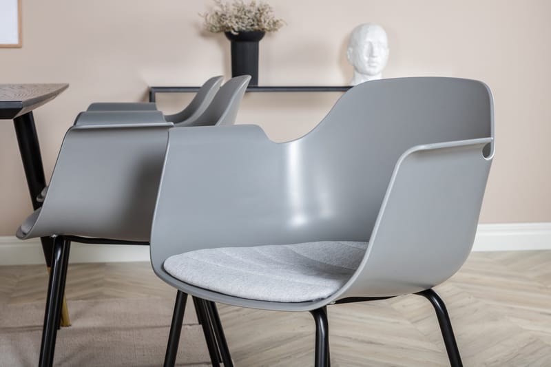 Daicy Spisebord 180 cm med 6 Libboll stole - Møbler - Borde - Spisebordssæt