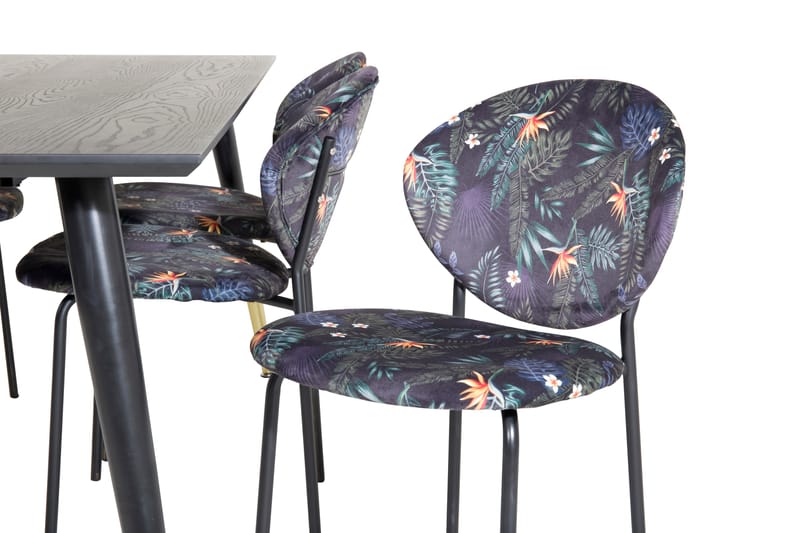 Daicy Spisebord 180 cm Med 6 Moncoll Spisebordsstol - Møbler - Borde - Spisebordssæt