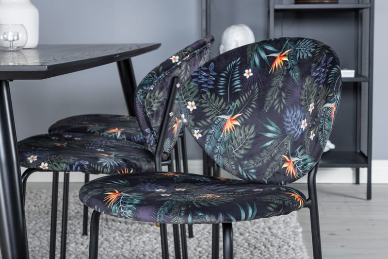 Daicy Spisebord 180 cm Med 6 Moncoll Spisebordsstol - Møbler - Borde - Spisebordssæt