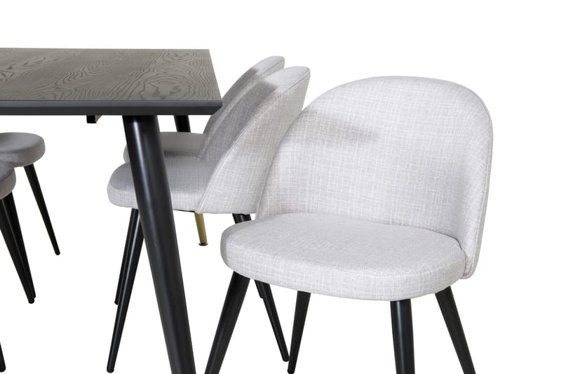 Daicy Spisebord 180 cm Med 6 Sedavi Spisebordsstol - Møbler - Borde - Spisebordssæt