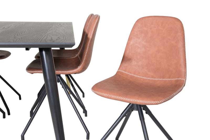 Daicy Spisebord 180 cm Med 6 stk Ypas Spisebordsstol - Møbler - Borde - Spisebordssæt