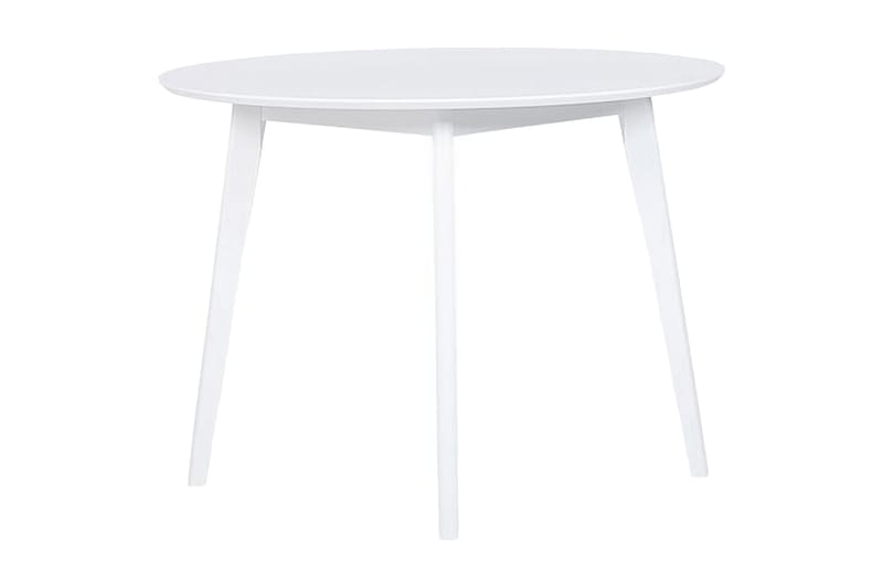 Emeroo Spisebordssæt 100 cm Inkl 4 Stole - Hvid - Møbler - Borde - Spisebordssæt