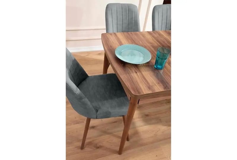 Extendable Dining Table & Chairs Set (5 Pieces) Homitis - Møbler - Borde - Spisebordssæt