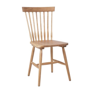 Spisebordssæt HOME4YOU Birka Wit 2 stole - natur - Møbler - Borde - Spisebordssæt