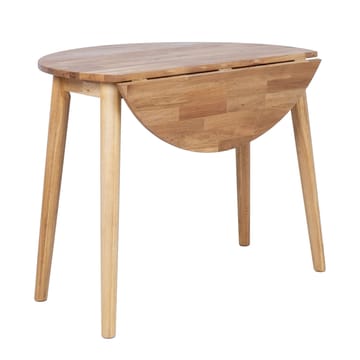 Spisebordssæt HOME4YOU Birka Wit 2 stole - natur - Møbler - Borde - Spisebordssæt