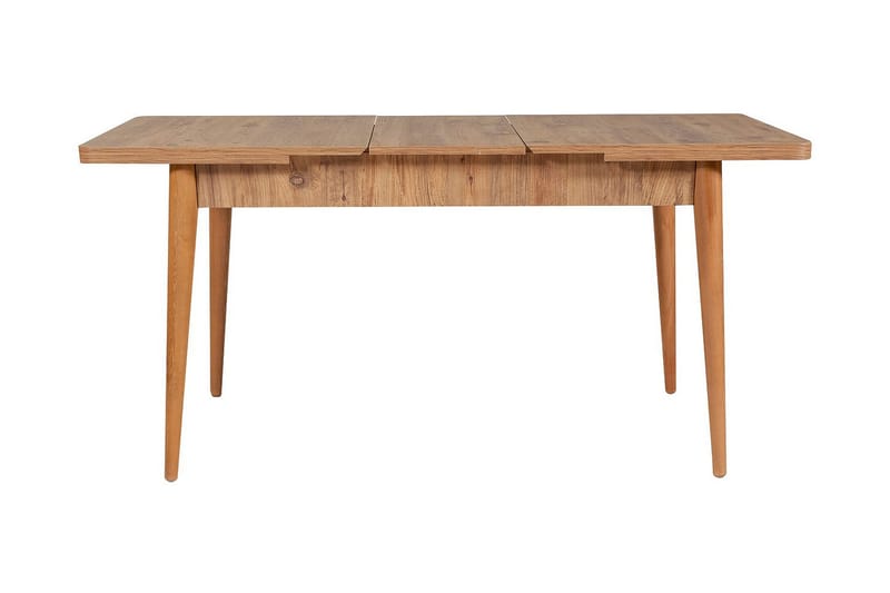 Idehult Spisebordssæt 4 dele 75 cm - Træ/natur/Antracit - Spisebordssæt