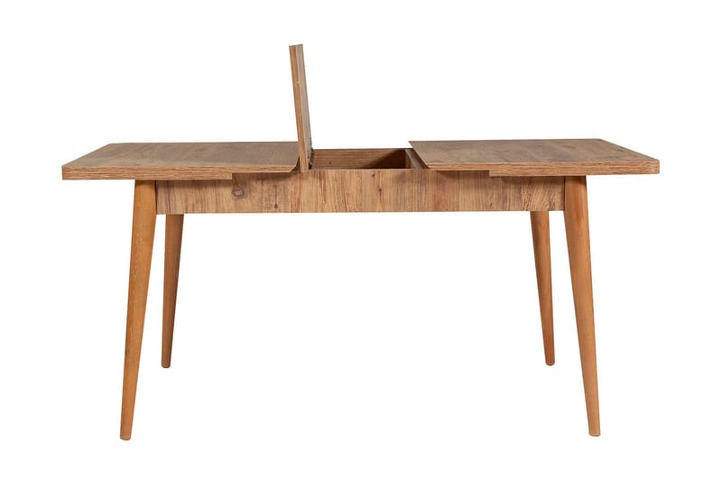 Idehult Spisebordssæt 4 dele 75 cm - Træ/natur/Antracit - Møbler - Borde - Spisebordssæt