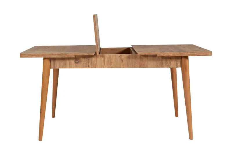 Idehult Spisebordssæt 4 dele 75 cm - Træ/natur/Antracit - Møbler - Borde - Spisebordssæt