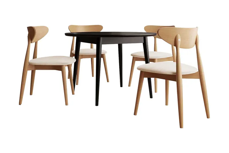 Ingram Spisebordssæt Lyserød, undefined