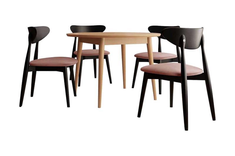 Ingram Spisebordssæt Lyserød, undefined