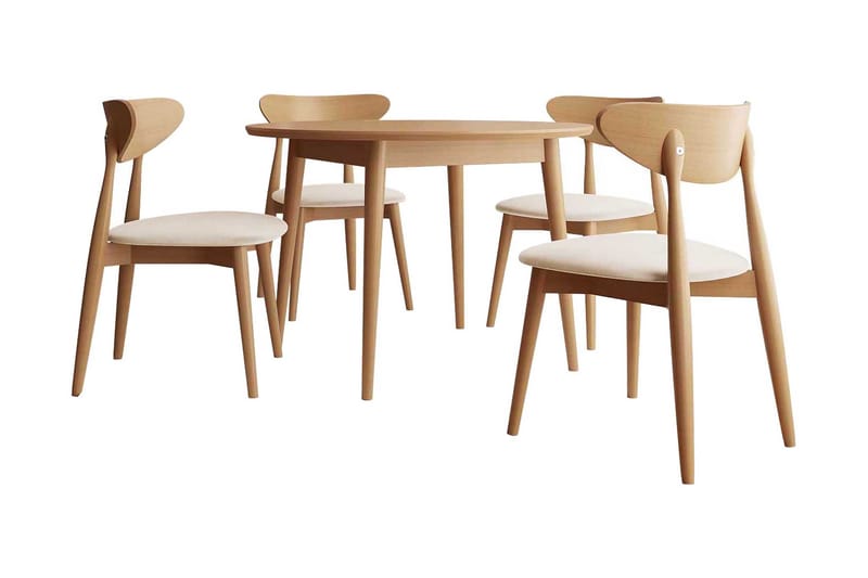 Ingram Spisebordssæt Lyserød, undefined