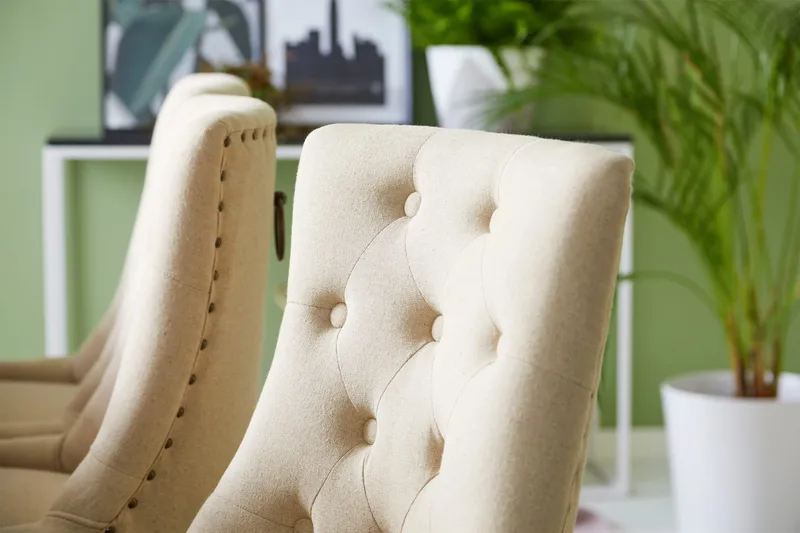 Jasmin Spisebordssæt med 6 stk Viktoria Stole - 6 Viktoria Stole - Møbler - Borde - Spisebordssæt