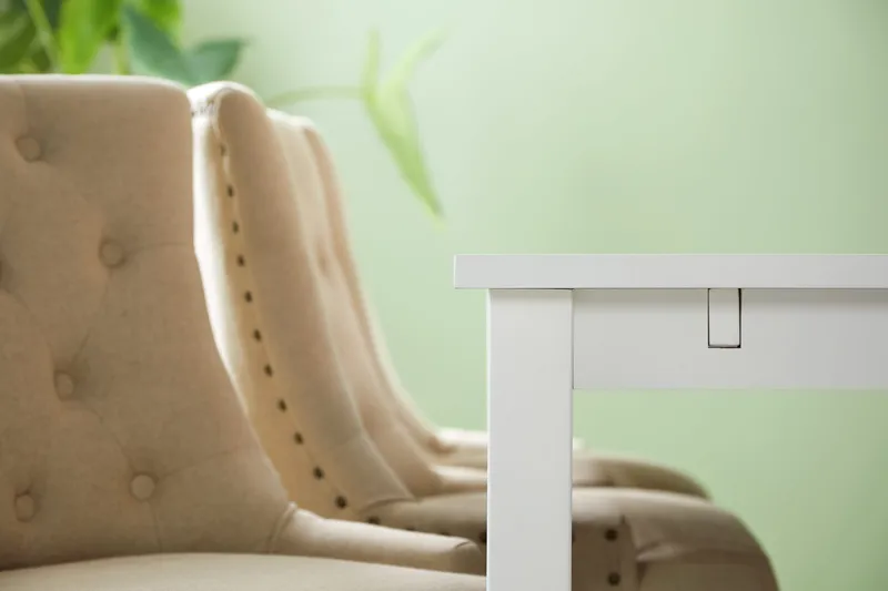 Jasmin Spisebordssæt med 6 stk Viktoria Stole - 6 Viktoria Stole - Møbler - Borde - Spisebordssæt