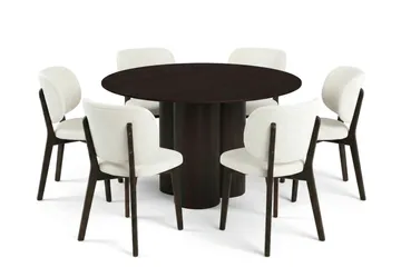 130 cm - Mørk brun
