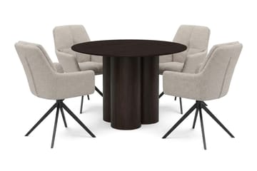 110 cm - Mørk brun