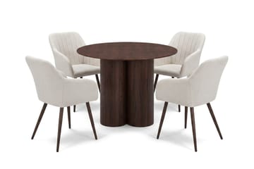 110 cm - Mørk brun