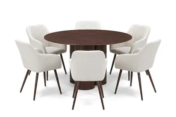 130 cm - Mørk brun