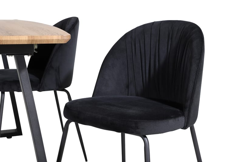 Leah Udvideligt med 4 Foyos Spisebordsstol - Møbler - Borde - Spisebordssæt