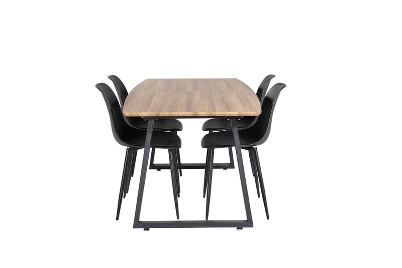 Leah Udvideligt Spisebord med 4 Ypas Spisebordsstol - Møbler - Borde - Spisebordssæt