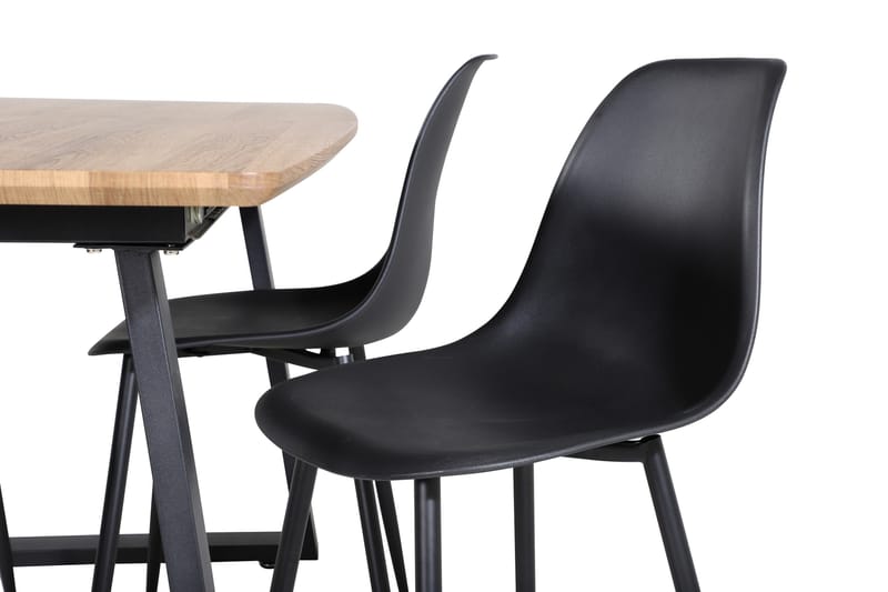 Leah Udvideligt Spisebord med 4 Ypas Spisebordsstol - Møbler - Borde - Spisebordssæt