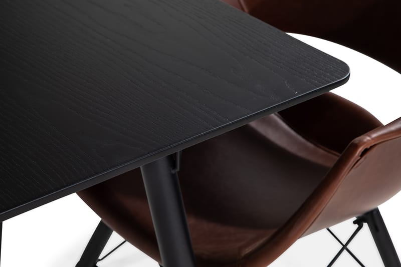 Lilo Spisebord 180 cm med 6 Kairo Spisebordsstole - Spisebordssæt