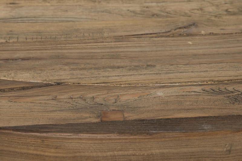 Lyon Spisebordssæt Ø150 cm Rund med 4 stk Viktoria Stole - Vintage Natur/Hvid/Beige - Møbler - Borde - Spisebordssæt