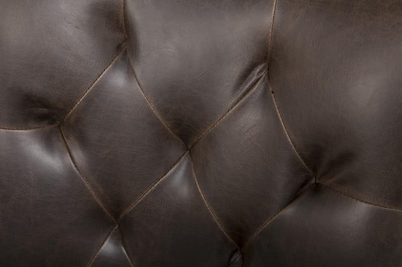 Lyon Spisebordssæt Ø150 cm Rund med 6 stk Tuva Stole - Vintage Natur/Hvid/Brun - Møbler - Borde - Spisebordssæt