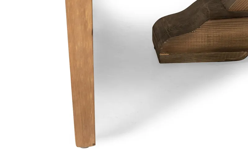 Lyon Spisebordssæt Ø150 cm Rund med 6 stk Viktoria Stole - Vintage Elmetræ/Beige - Møbler - Borde - Spisebordssæt