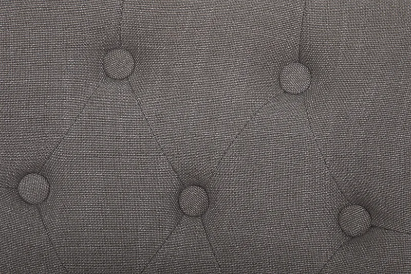 Lyon Spisebordssæt Ø150 cm Rund med 6 stk Viktoria Stole - Vintage Natur/Hvid/Grå - Møbler - Borde - Spisebordssæt